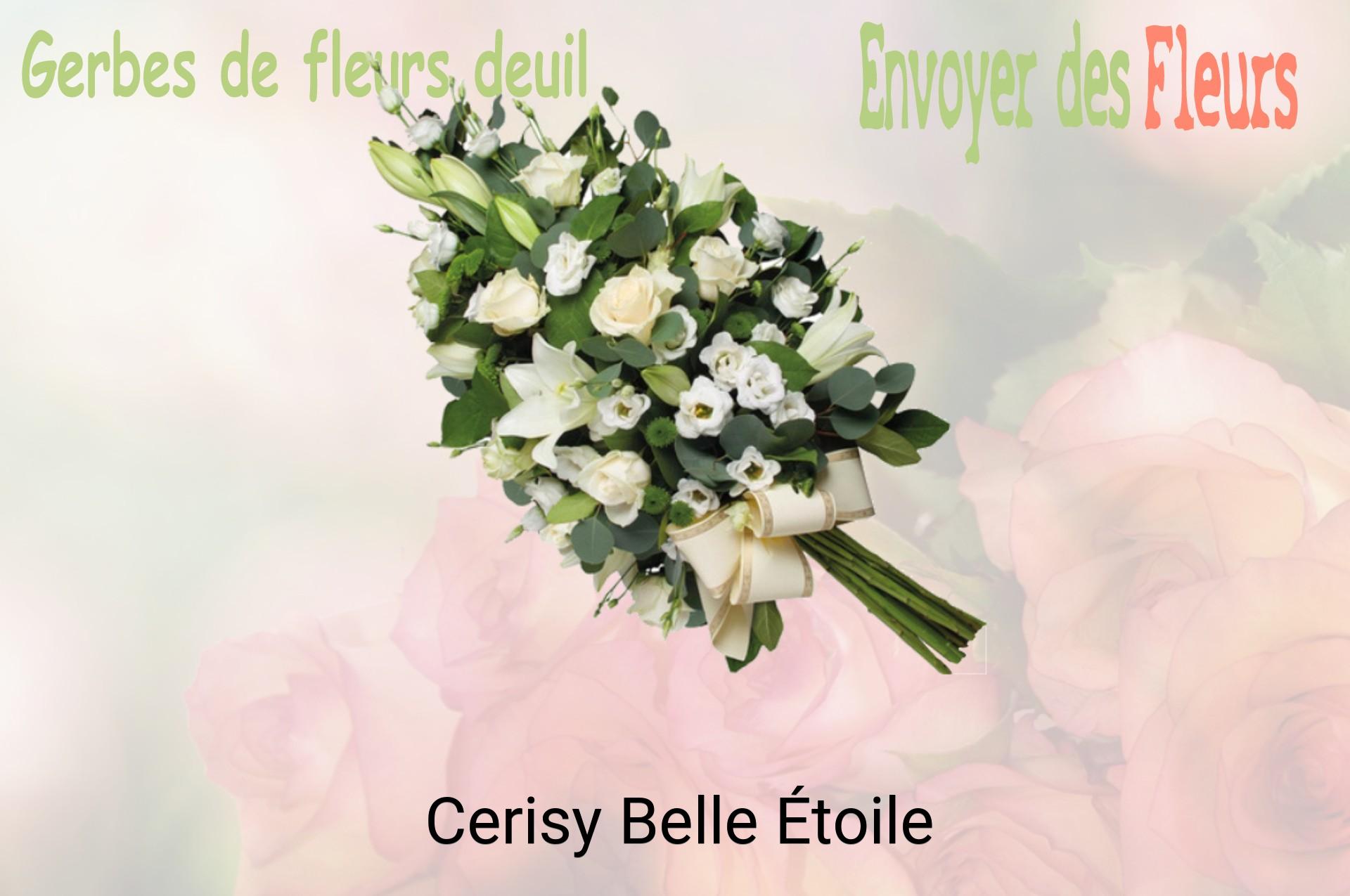 Gerbe de fleurs de deuil livrée à Cerisy-Belle-Étoile