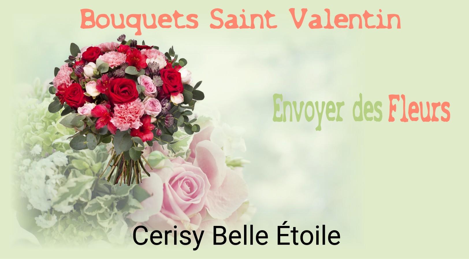 Roses de Saint-Valentin livrées à Cerisy-Belle-Étoile
